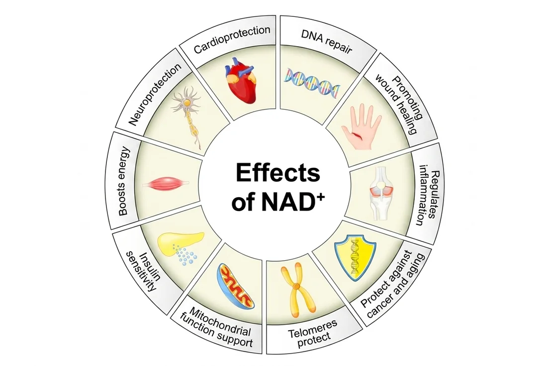 NAD+ Levels Chart